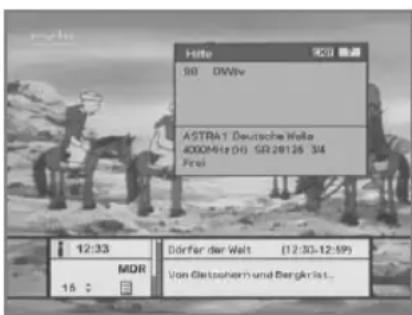 HUMAX NA-FOX - INFORMATIONEN ZUR AKTUELLEN SENDUNG (rechte Seite des Feldes) - 1