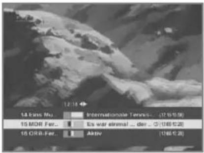 HUMAX NA-FOX - Vormerkungsmodus - 1