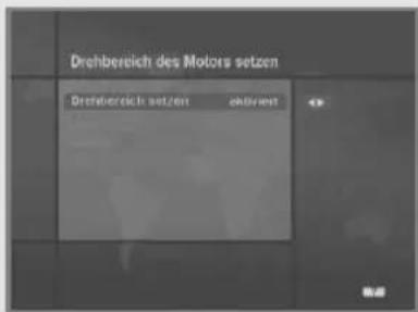 HUMAX NA-FOX - Drehbereich einstellen - 2