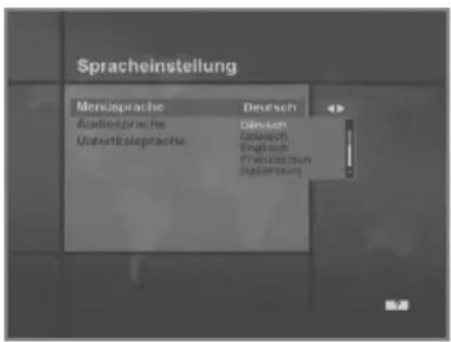 HUMAX NA-FOX - 3-1. Systemeinstellung - 1