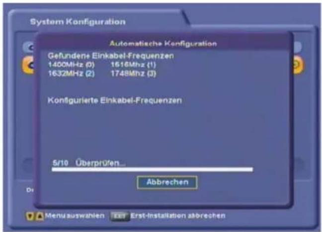 KATHREIN UFS 822si - Einkabel-System „Manuell“ - 3
