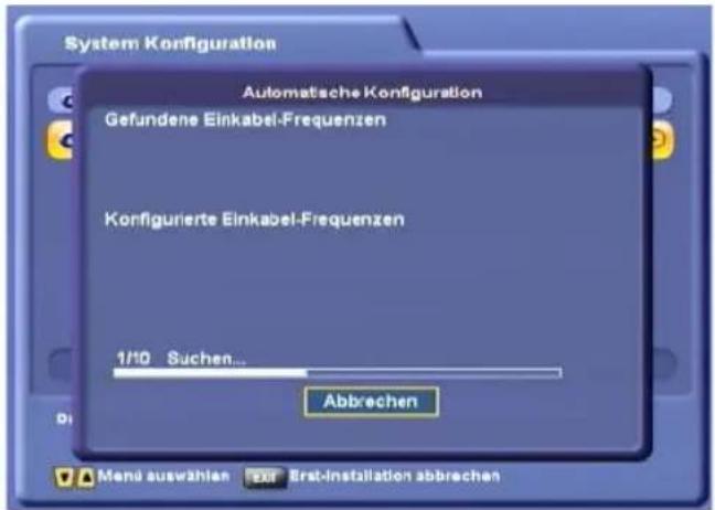 KATHREIN UFS 822si - Einkabel-System „Manuell“ - 1