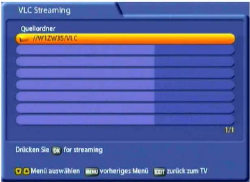 KATHREIN UFS 822si - VLC STREAMING - 2