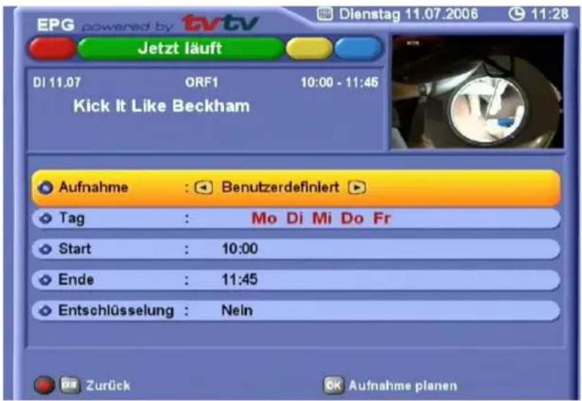 KATHREIN UFS 822si - TVTV-EPG UND TIMER - 1