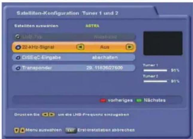 KATHREIN UFS 822si - ERST-INSTALLATION - 5