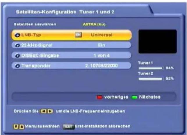 KATHREIN UFS 822si - ERST-INSTALLATION - 2