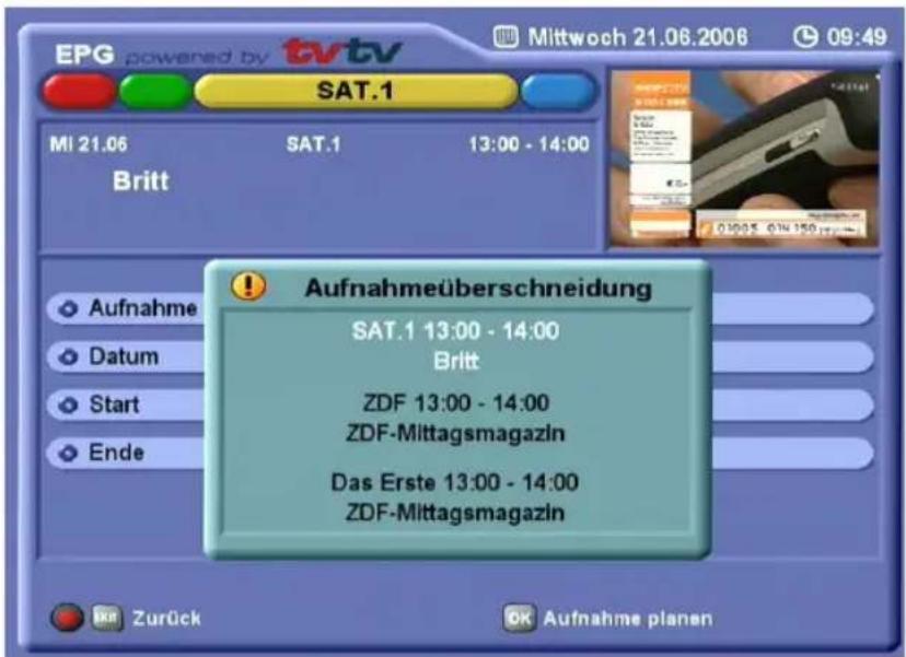 KATHREIN UFS 822si - TVTV-EPG UND TIMER - 2