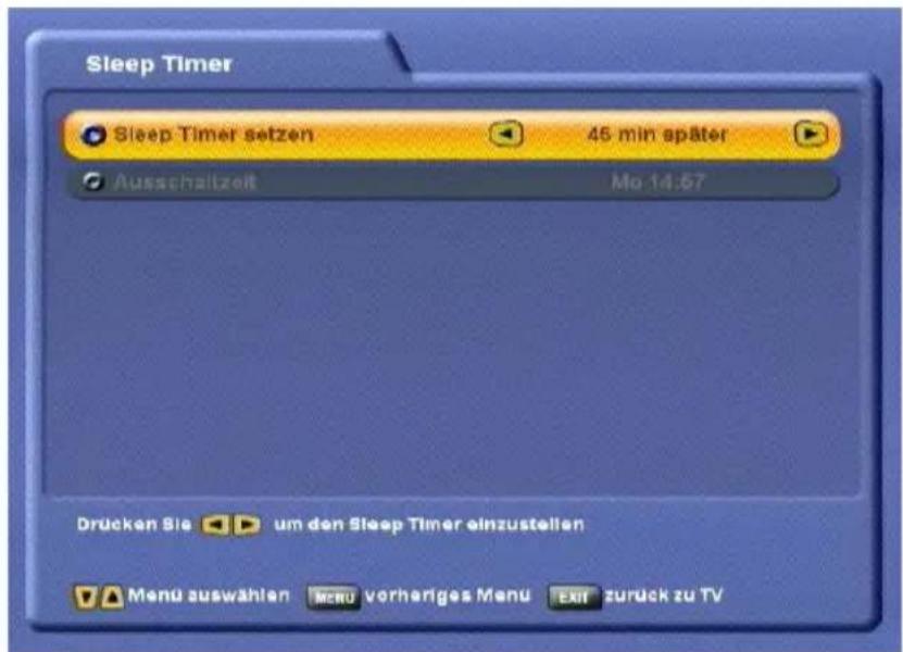 KATHREIN UFS 822si - SLEEP TIMER - 1