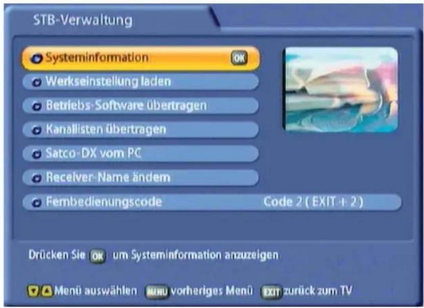 KATHREIN UFS 822si - RECEIVER-VERWALTUNG - 1