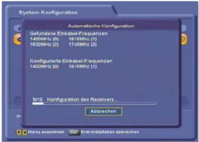 KATHREIN UFS 822si - ERST-INSTALLATION - 1