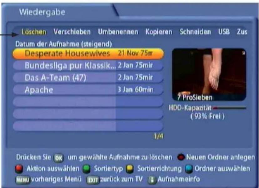 KATHREIN UFS 822si - AUFNAHME-ARCHIV - 2