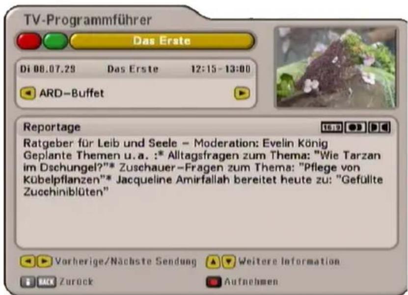 KATHREIN UFS 650si - ZUSATZINFORMATIONEN (i-TASTE) - 2