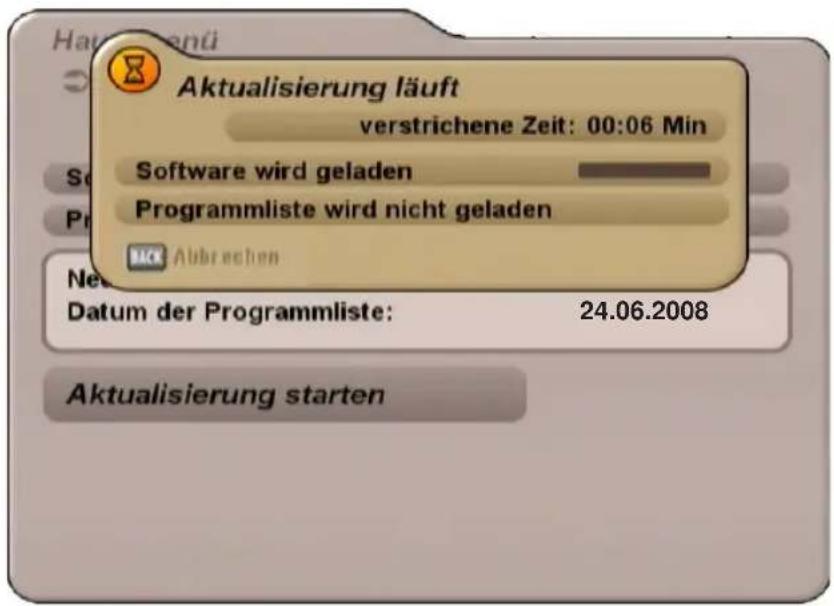 KATHREIN UFS 650si - SERVICE-MENÜ - 1