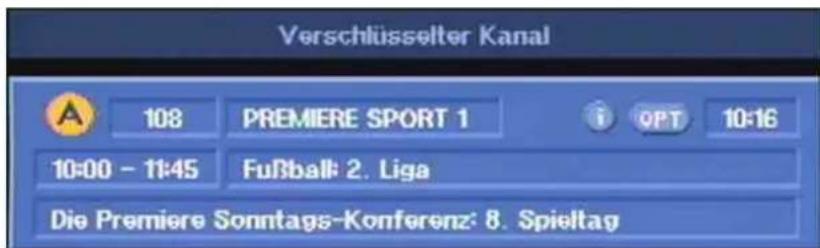 KATHREIN UFD 595 - Auswahl eines TV-Programmes - 2