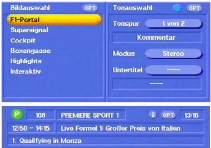 KATHREIN UFD 595 - Anfordern der Multifeed-Einblendung - 1