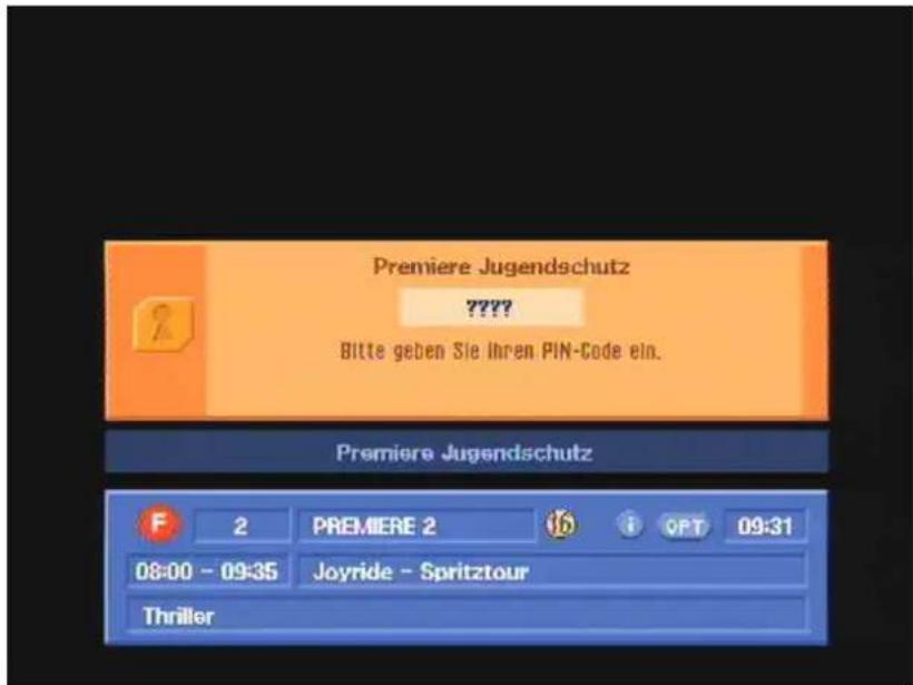 KATHREIN UFD 595 - Premiere Jugendschutz - 1