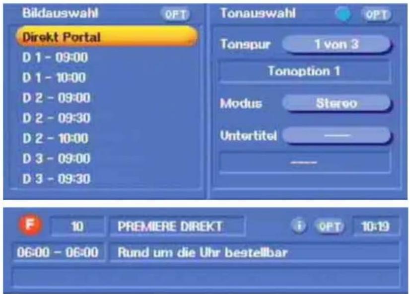 KATHREIN UFD 595 - Premiere Sonderfunktionen - 1