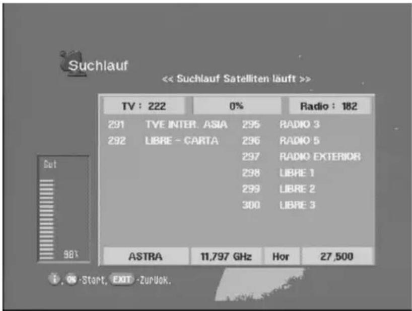 KATHREIN UFD 590 - Installationsmenü - 1