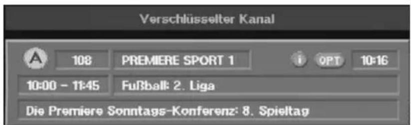 KATHREIN UFD 590 - Empfangsstatus - 2
