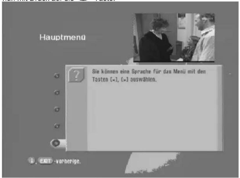 KATHREIN UFD 590 - Wichtige Bildschirm-Einblendungen - 2