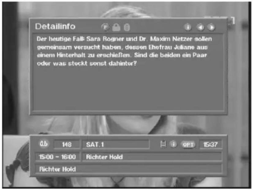 KATHREIN UFD 590 - Bildschirm-Einblendungen/OSD (On Screen Display) - 1