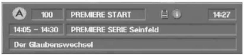 KATHREIN UFD 590 - Bildschirm-Einblendungen/OSD (On Screen Display) - 3