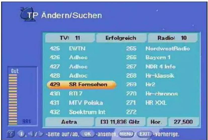 KATHREIN UFD 550-S - Satelliten-Suchlauf - 5