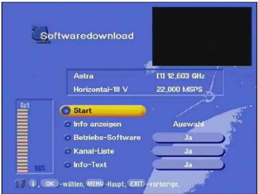 KATHREIN UFD 550-S - Software- und Programm-Listen-Update - 1