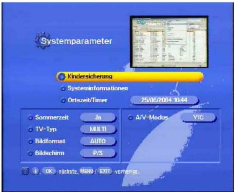 KATHREIN UFD 550-S - Systemparameter - 1