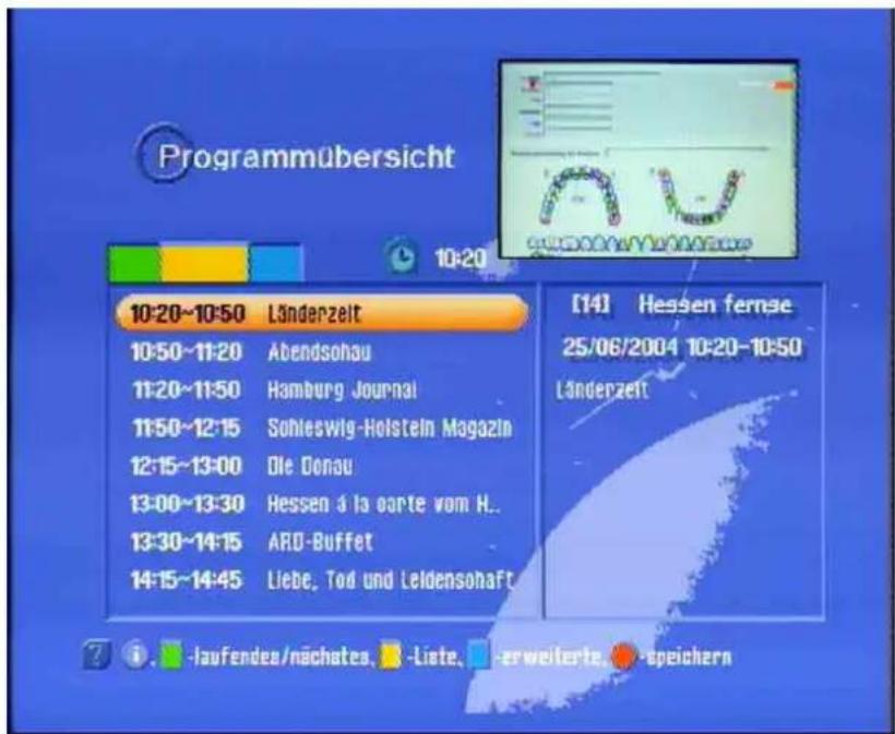 KATHREIN UFD 550-S - Programm-Übersicht - 1