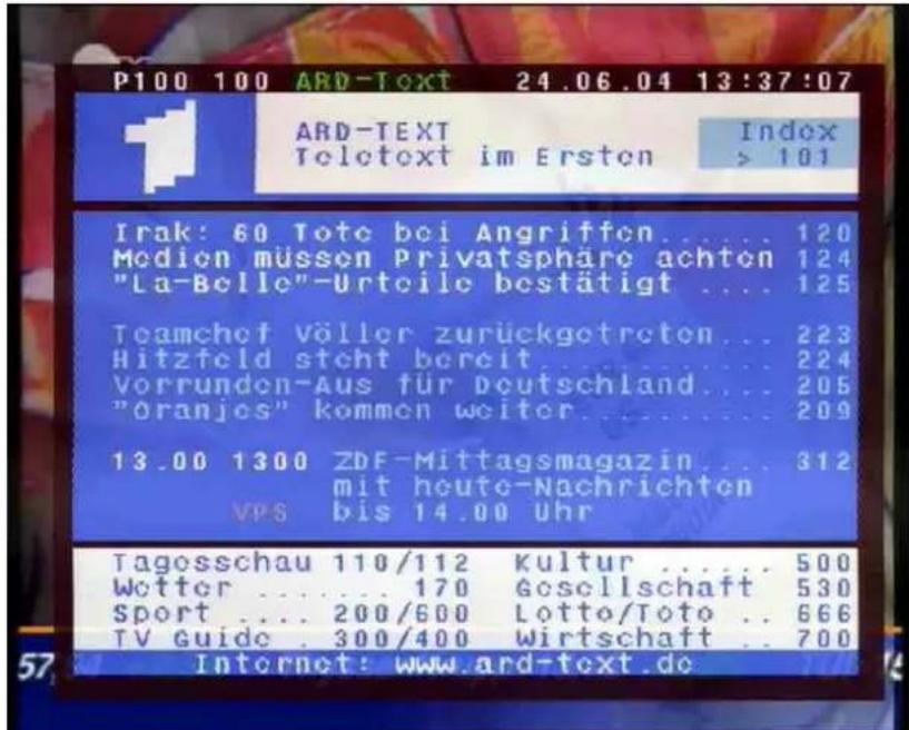 KATHREIN UFD 550-S - Videotext - 2