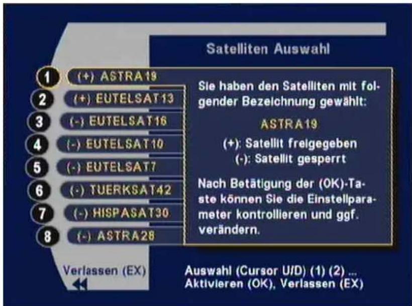 KATHREIN UFD 516-S - Manuelle Eingabe (für Experten) - 1