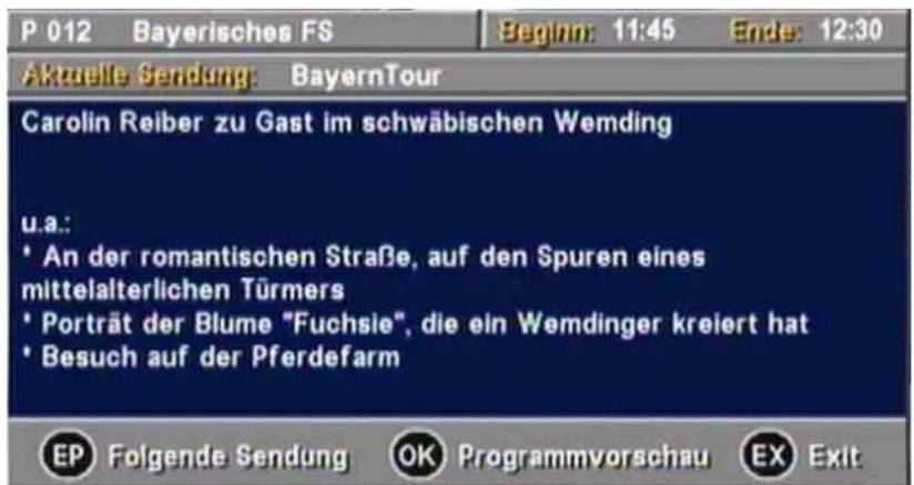 KATHREIN UFD 516-S - EPG – Elektronischer Programm-Führer (Basisnavigator) - 1
