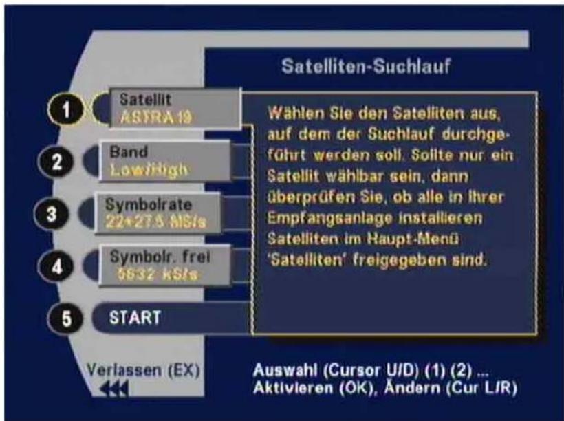 KATHREIN UFD 506-S - Satelliten-Suchlauf - 1