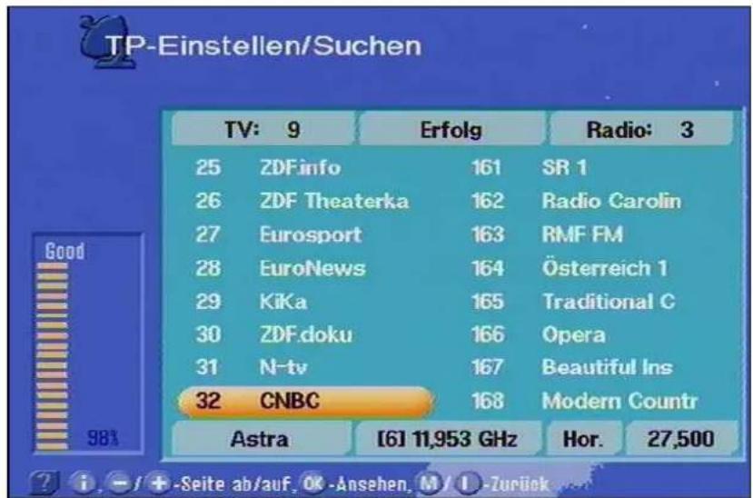 KATHREIN UFD 505 - Systemparameter einstellen - 1