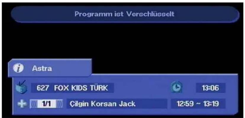 KATHREIN UFD 505 - Empfangsstatus - 2