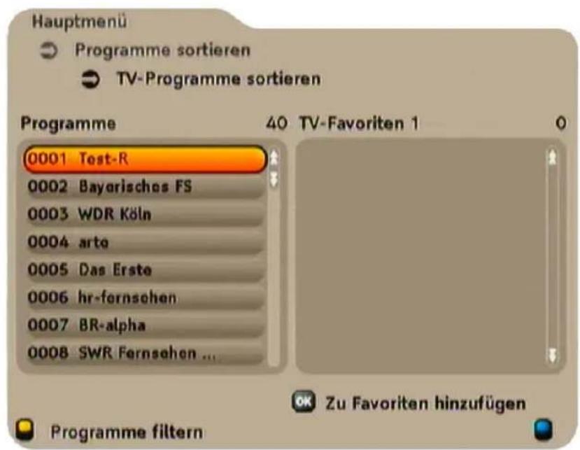 KATHREIN UFC 762 - PROGRAMME SORTIEREN - 2