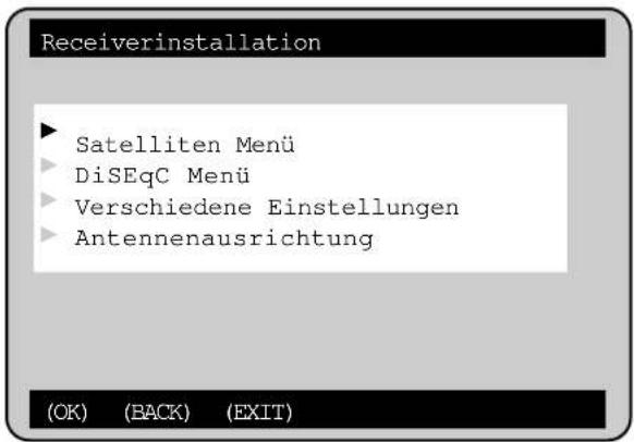 KATHREIN UFD 500 - Grundeinstellungen - 1