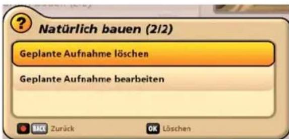 KATHREIN UFC 960 - Bearbeitungs-Möglichkeiten bei sonstigen Aufnahmearten: - 2