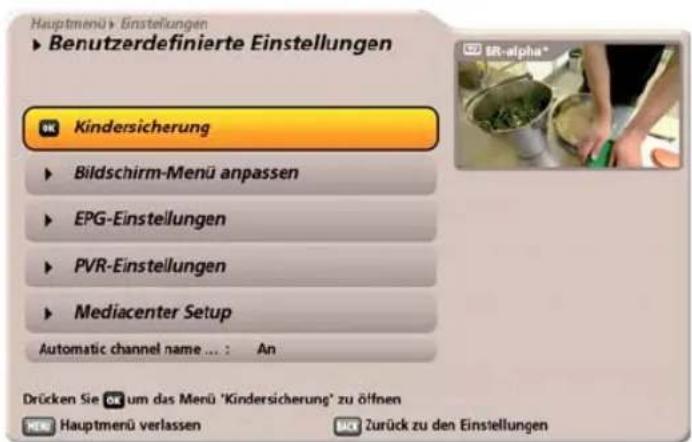 KATHREIN UFC 960 - Kindersicherung - 1