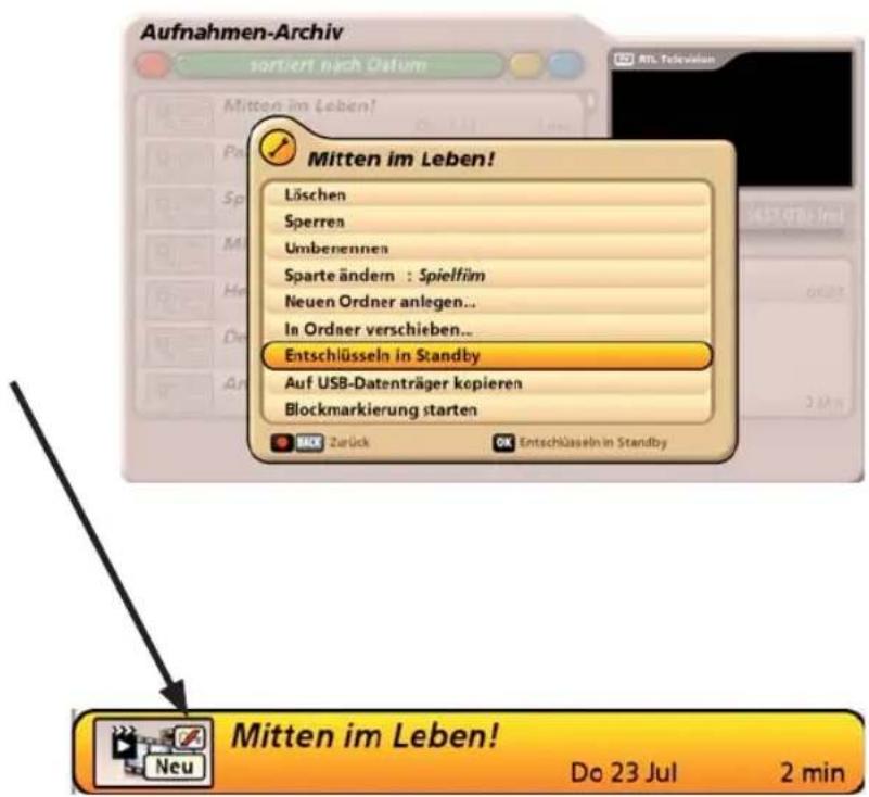 KATHREIN UFC 960 - Entschlüsseln - 1