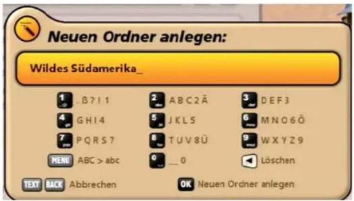 KATHREIN UFC 960 - Aufnahmen-Archiv (Aufnahmen wiedergeben/bearbeiten) - 1