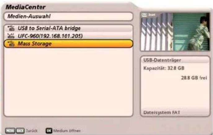 KATHREIN UFC 960 - UPnP Media Server: - 1