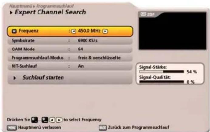 KATHREIN UFC 960 - Frequenz - 1