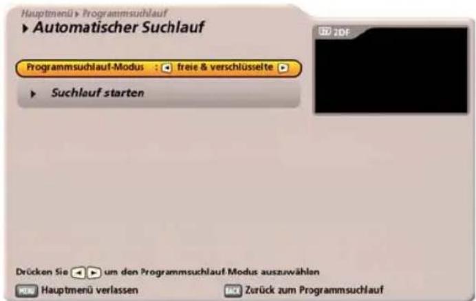 KATHREIN UFC 960 - Automatischer Suchlauf - 1
