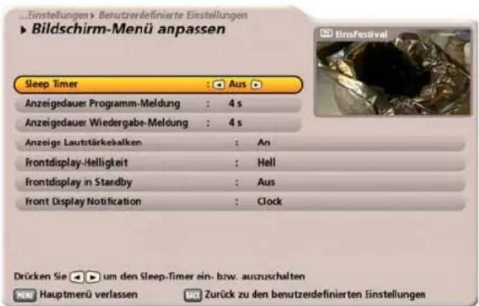 KATHREIN UFC 960 - Sleep Timer - 1