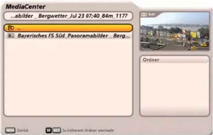 KATHREIN UFC 960 - Wiedergabe externer Aufnahmen - 2