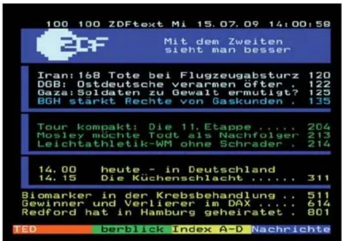 KATHREIN UFC 960 - Videotext - 1