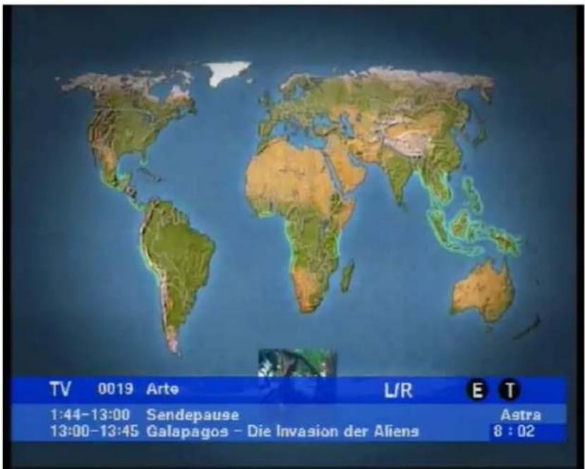 TV 0019 Arte L/R E T 1:44-13:00 Sendepause Astra 13:00-13:45 Galapagos - Die Invasion der Aliens 8 : 02