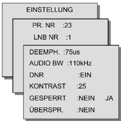 KATHREIN UFE 135 - Programme sperren (Kindersicherung) - 1